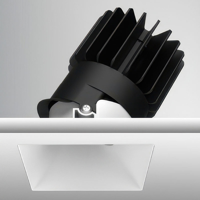 Luca 3.5" Square TruColor RGBTW 24V Trimless ADJ Downlight by PureEdge Lighting