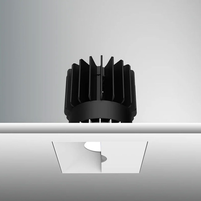 Luca 3.5" Square TruColor RGBTW 24V Trimless Wall Wash by PureEdge Lighting