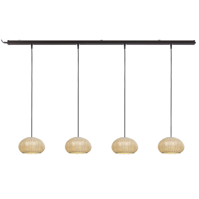Outrack Garota Outdoor Multi Light Linear Pendant by Bover