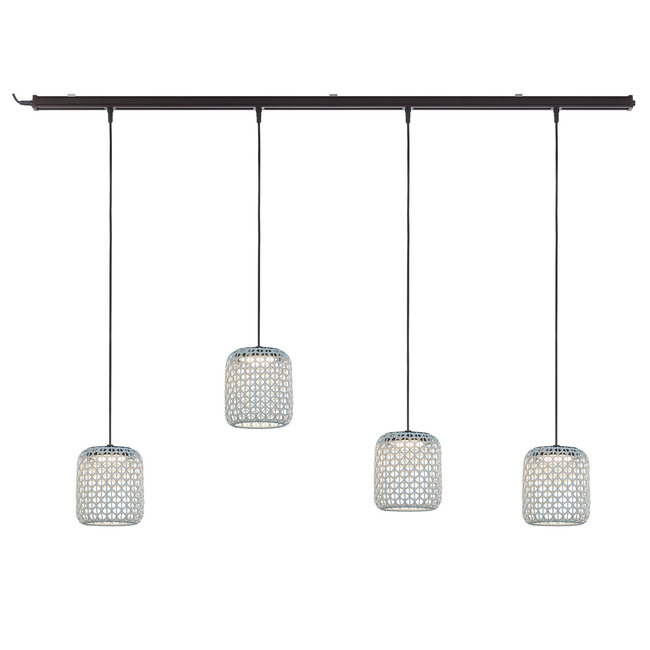 Outrack Nans Outdoor Multi Light Linear Pendant by Bover