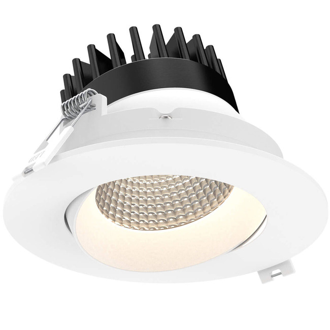 Revolve Round Regressed Gimbal Downlight by DALS Lighting
