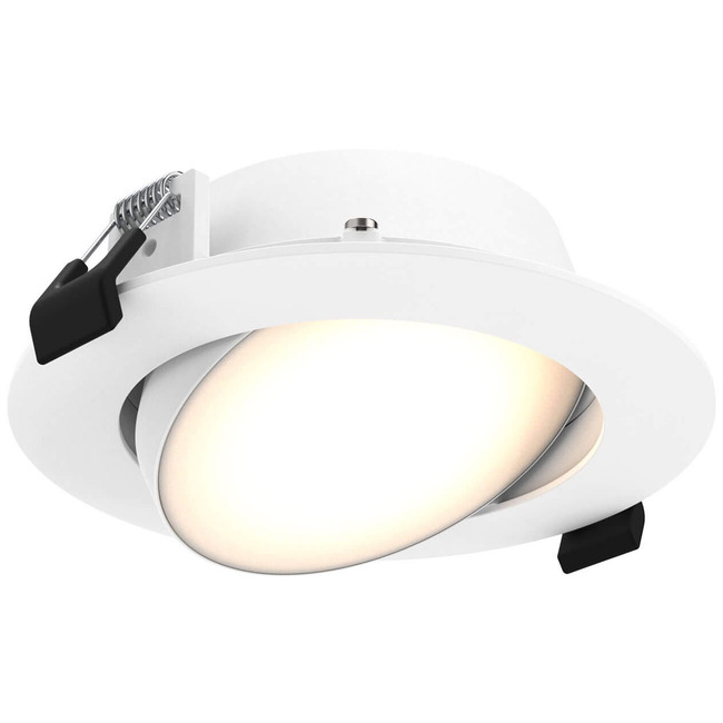 Fusion Color-Select Gimbal Recessed Panel Light by DALS Lighting