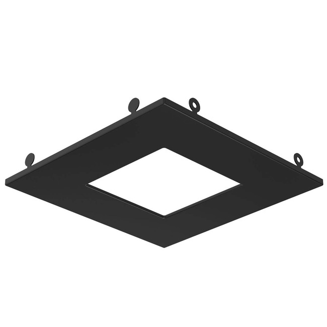 4 Inch Square Recessed Panel Trim Accessory by DALS Lighting