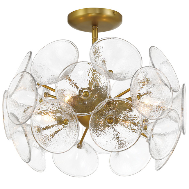 Winter Semi Flush Ceiling Light by Minka Lavery