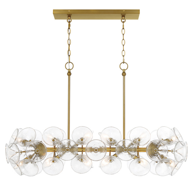 Winter Linear Chandelier by Minka Lavery