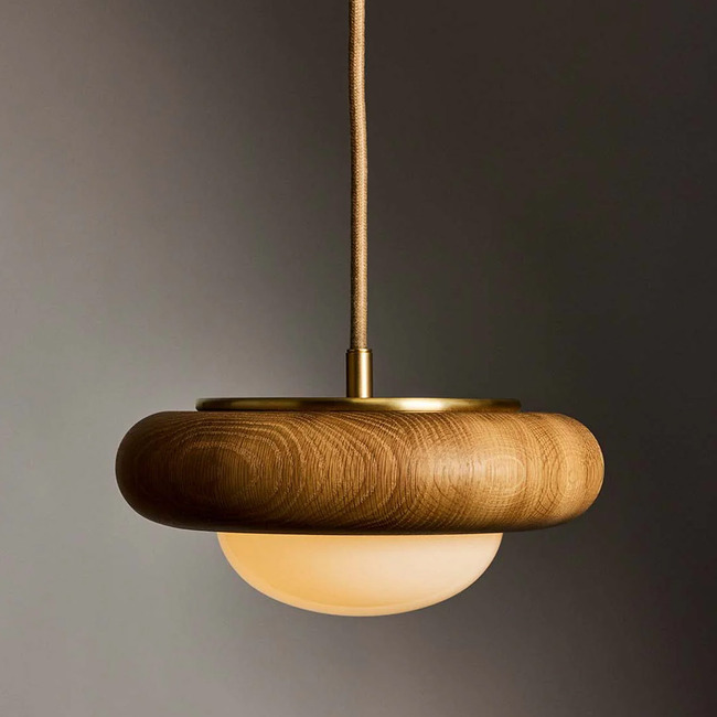 Humboldt 01 Wooden Pendant by Roll & Hill