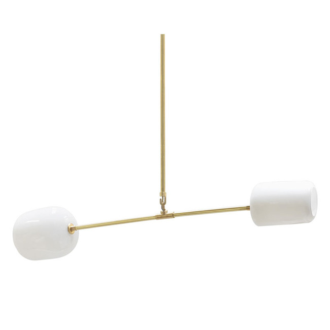 Equi Linear Chandelier by Siemon & Salazar