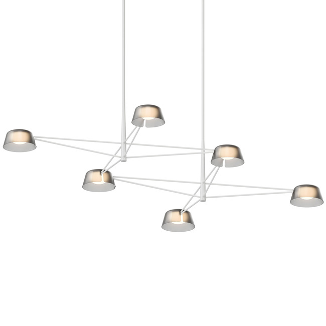 Ray Rectangular Chandelier by SONNEMAN - A Way of Light