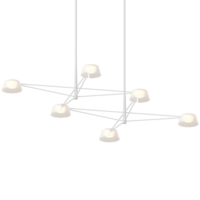 Ray Rectangular Chandelier by SONNEMAN - A Way of Light