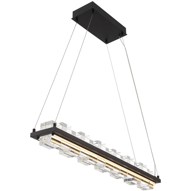 Bruco Linear Chandelier - Overstock by Eurofase