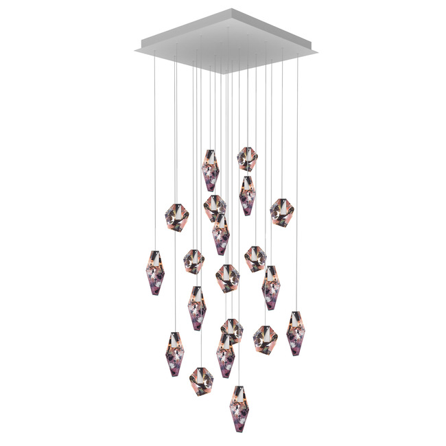 Fragments Square Multi Light Pendant by Bomma
