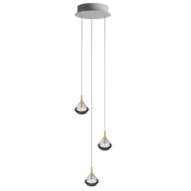 Stellar Dust Round Multi Light Pendant by Bomma
