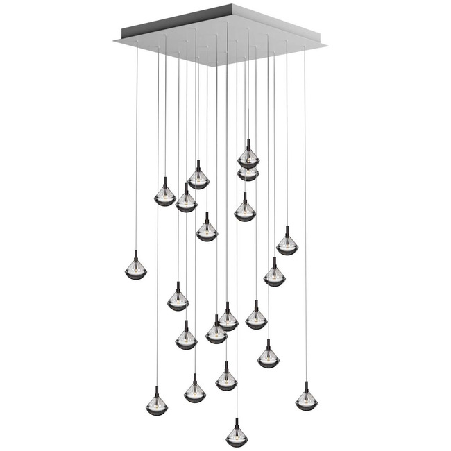 Stellar Dust Square Multi Light Pendant by Bomma