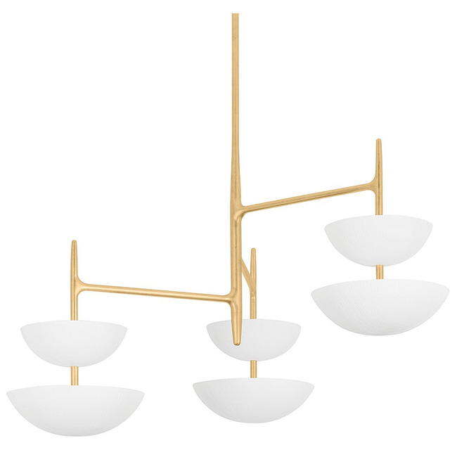 Evander Chandelier by Corbett Lighting