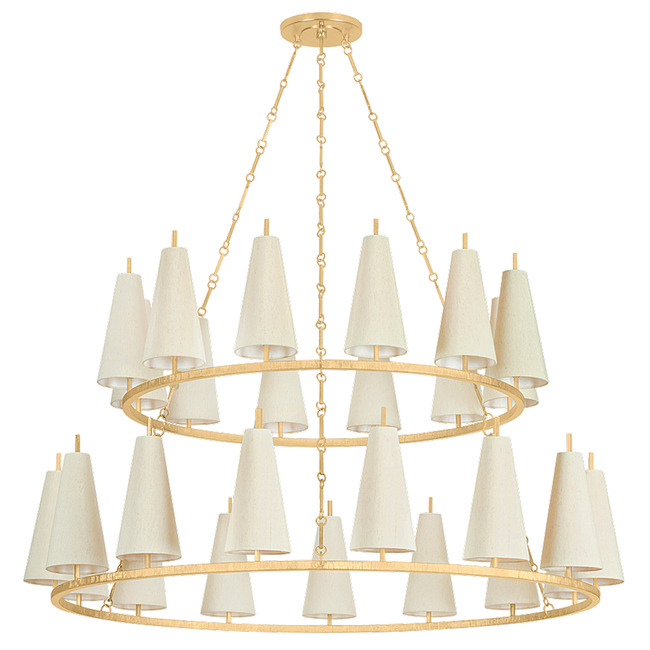 Tirana Tier Chandelier by Corbett Lighting