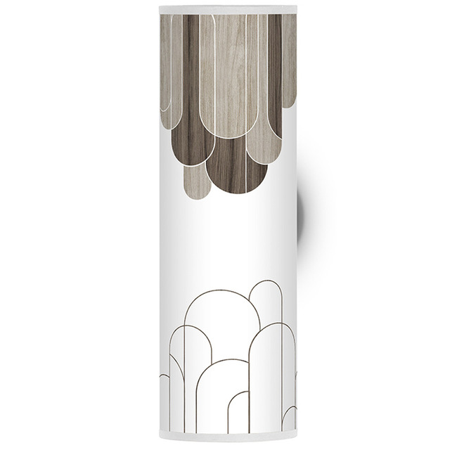 Arch Tube Wall Sconce by Jef Designs