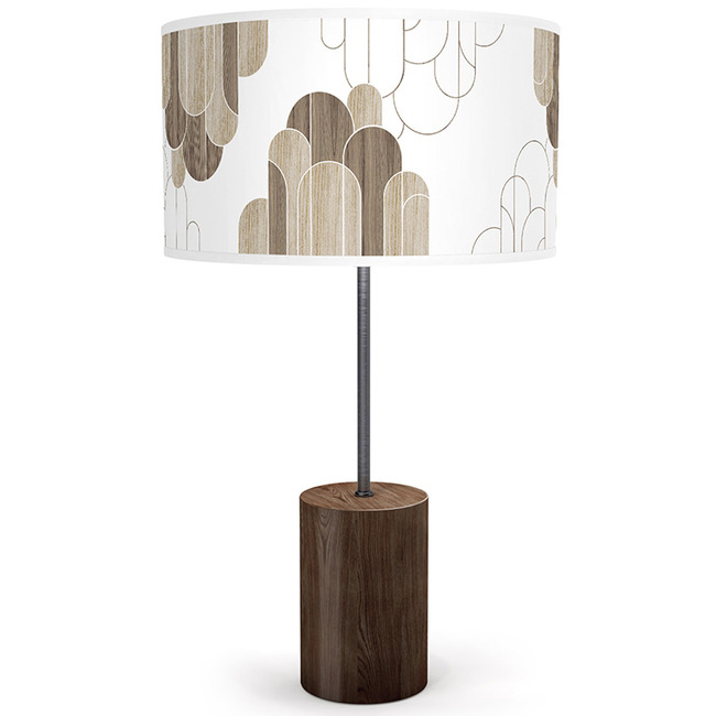 Arch Drum Table Lamp by Jef Designs
