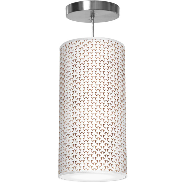 Basket Weave Column Pendant by Jef Designs