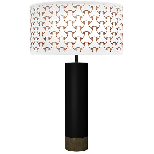 Basket Weave Thad Table Lamp by Jef Designs