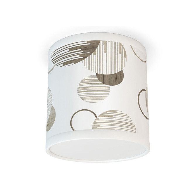 Circle Tube Ceiling Light by Jef Designs