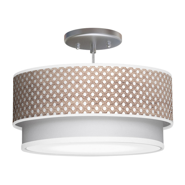 Coin Double Tiered Pendant by Jef Designs
