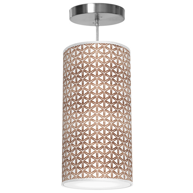 Cubist Column Pendant by Jef Designs