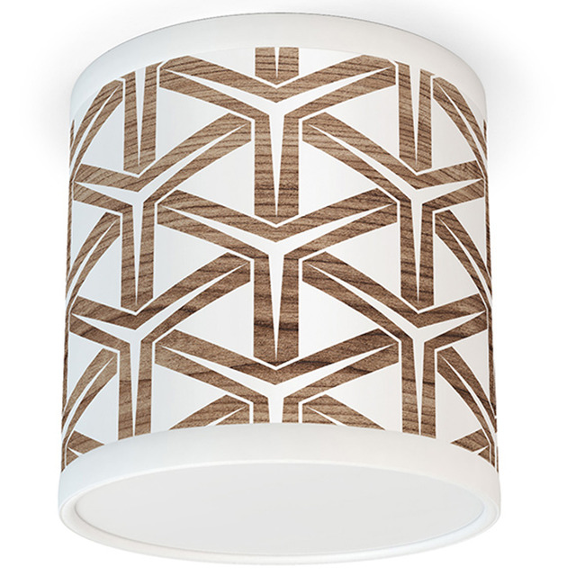 Cubist Tube Ceiling Light by Jef Designs