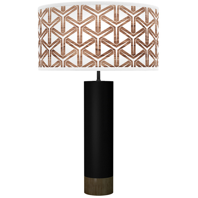 Cubist Thad Table Lamp by Jef Designs