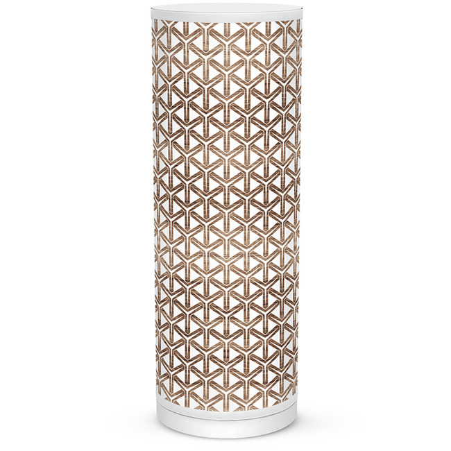 Cubist Tube Table Lamp by Jef Designs
