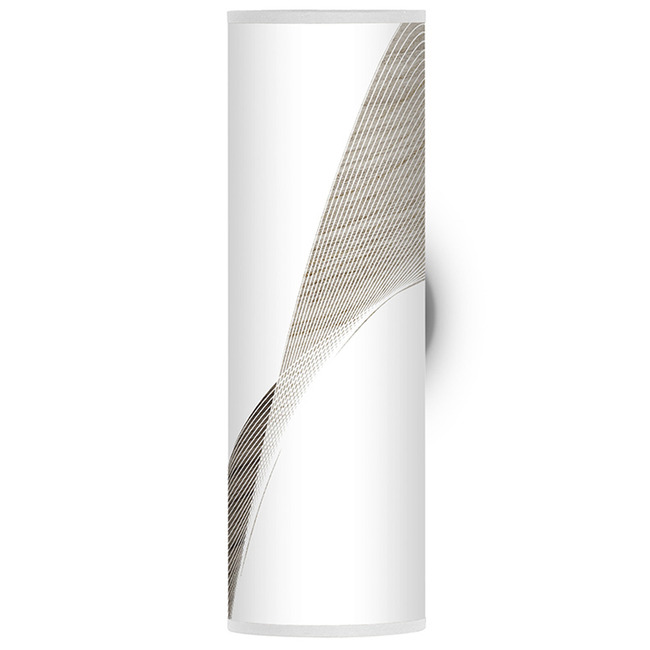 Wave Tube Wall Sconce by Jef Designs