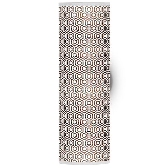 Hexagon Tube Wall Sconce by Jef Designs