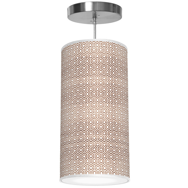 Hexagon Column Pendant by Jef Designs