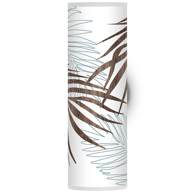 Palm Tube Wall Sconce by Jef Designs