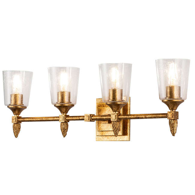 Vetiver F2 4 Light Bathroom Vanity Light by Lucas + McKearn