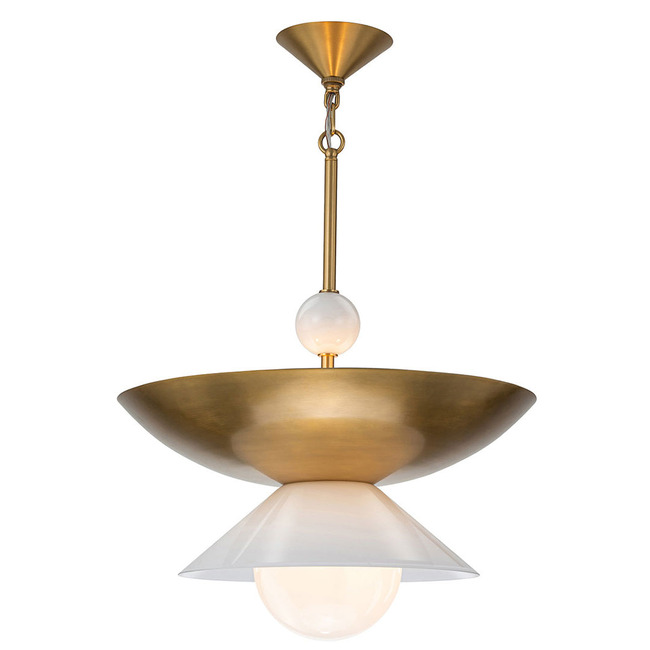 Saucer Pendant by Lucas + McKearn