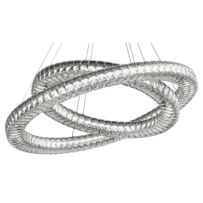 Elan Color-Select Dual Ring Pendant by Oxygen
