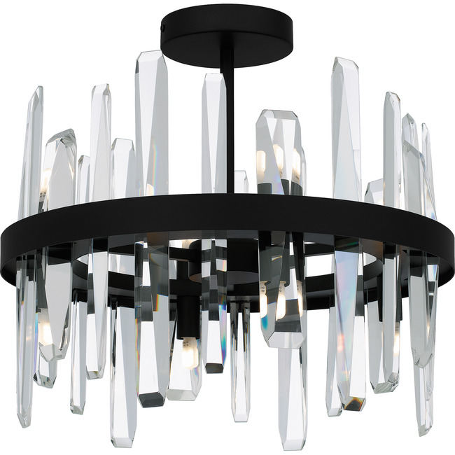 Regal Semi Flush Ceiling Light by Quoizel