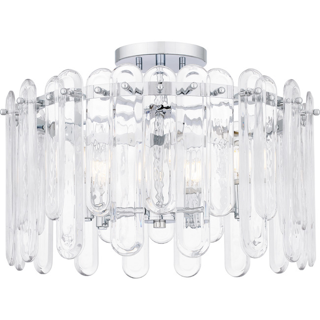 Stiles Semi Flush Ceiling Light by Quoizel