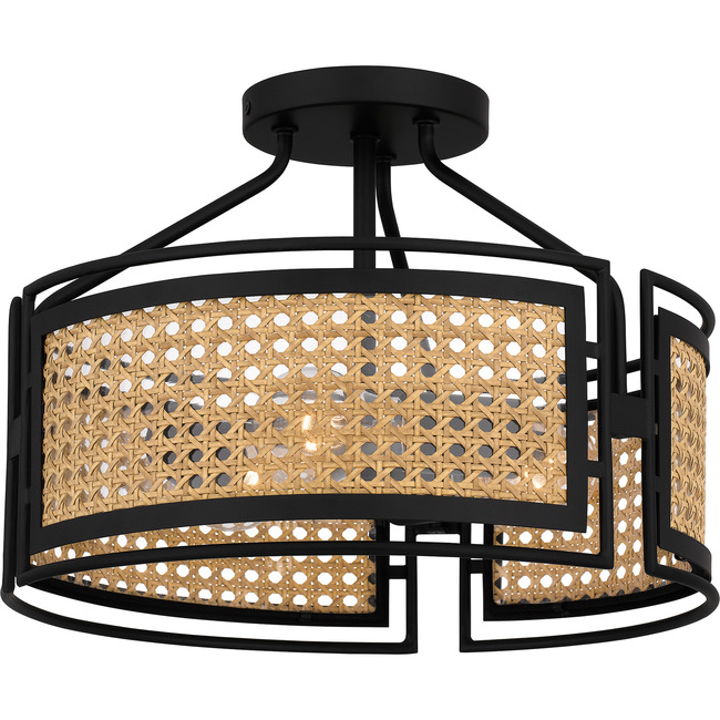 Priya Semi Flush Ceiling Light by Quoizel