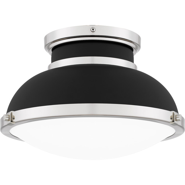 Tobias Semi Flush Ceiling Light by Quoizel