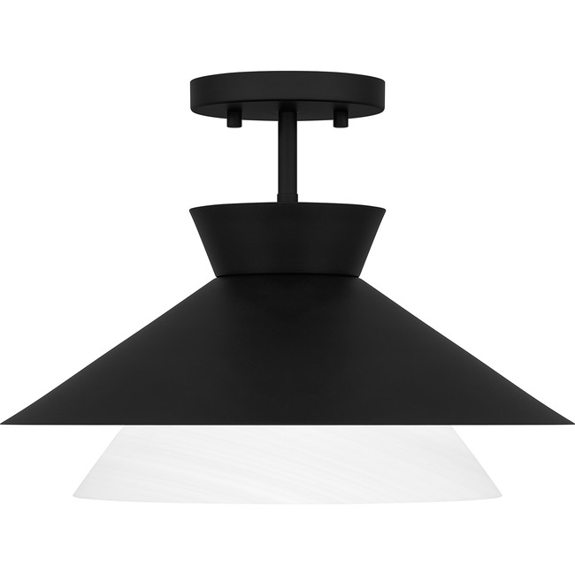 Lionel Semi Flush Ceiling Light by Quoizel