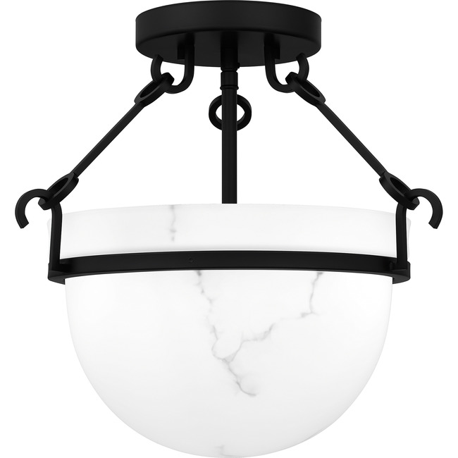 Danyon Semi Flush Ceiling Light by Quoizel