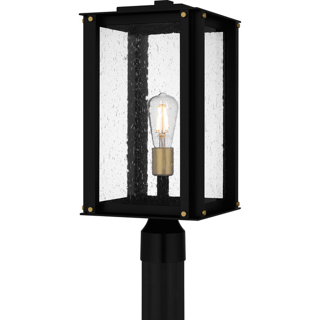Robbins Outdoor Post Light by Quoizel