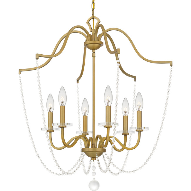 Sunday Chandelier by Quoizel