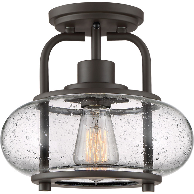 Trilogy Semi Flush Ceiling Light by Quoizel
