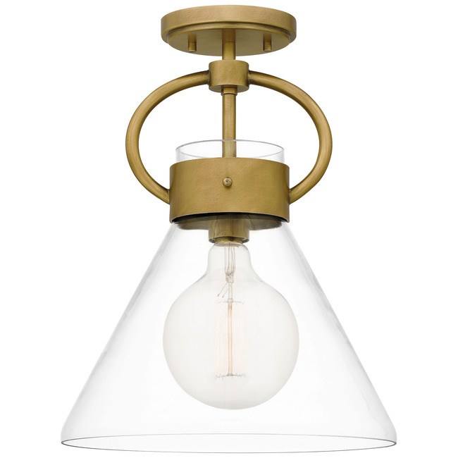Webster Semi Flush Ceiling Light by Quoizel