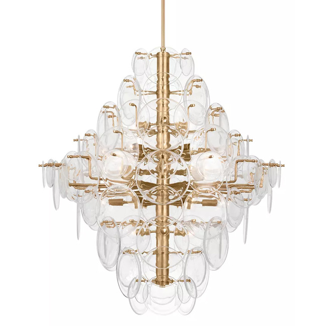 Loire Grande Entry Chandelier by Visual Comfort Signature