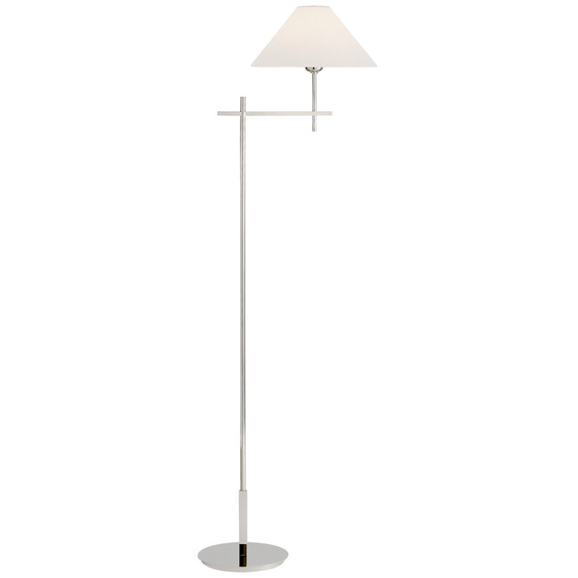 Hackney Cordless Bridge Arm Floor Lamp by Visual Comfort Signature