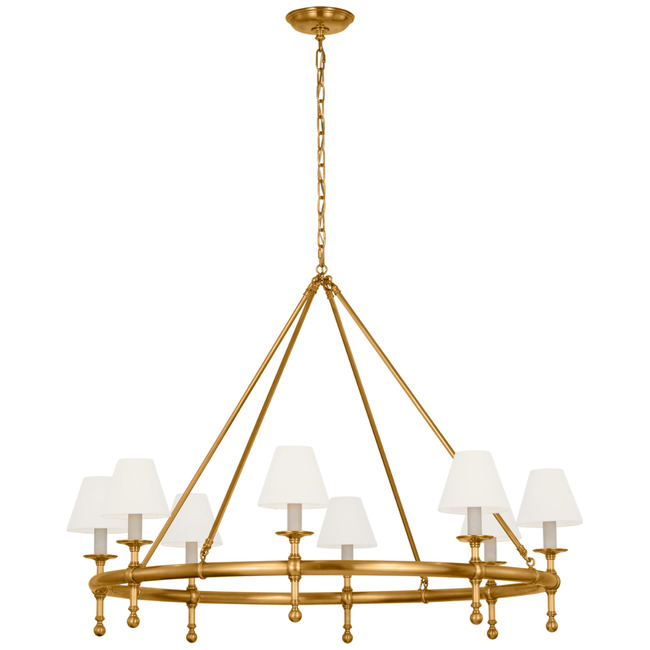 Classic Ring Chandelier by Visual Comfort Signature