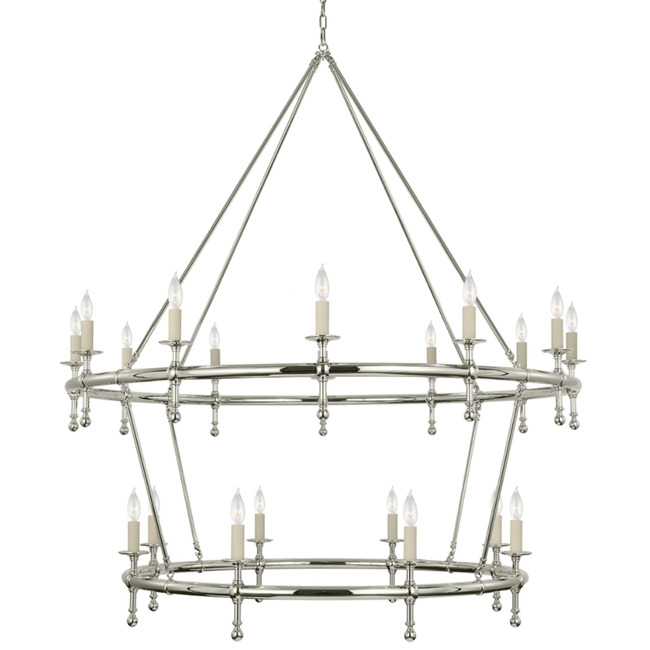 Classic Tier Chandelier by Visual Comfort Signature